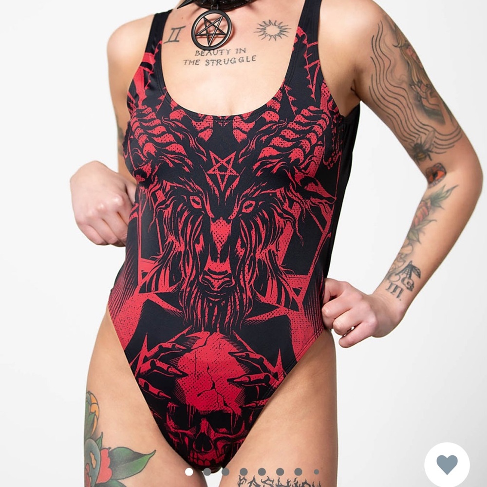 NWT killstar beach beast swimsuit xxl